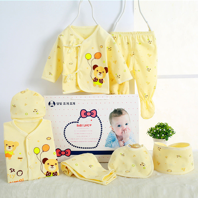 Pure Cotton Newborn Gift Set Maternal and Baby Products